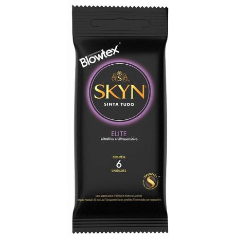 Skin elite preservativo 6 unidades blowtex Menor preço em Skin elite preservativo 6 unidades blowtex