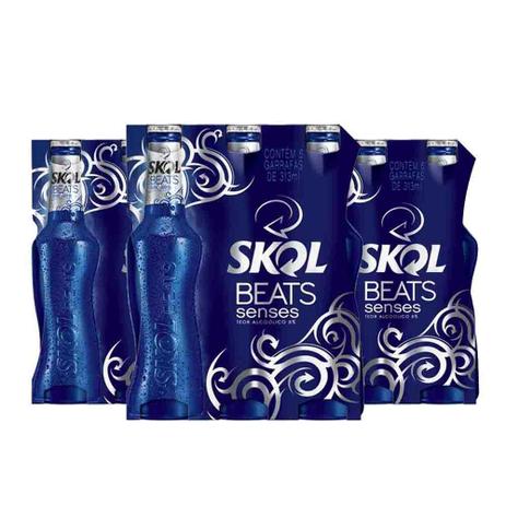 Menor preço em Skol Beats Senses 313ml Caixa (24 Unidades)