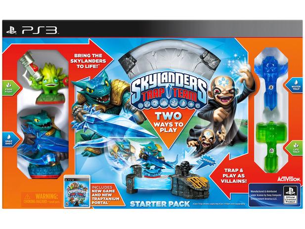Skylanders Starter Pack Trap Team - para PS3 Activision 2 Unidades