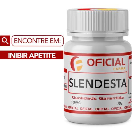 Slendesta 300Mg 60 Cápsulas - Oficialfarma Menor preço em Slendesta 300Mg 60 Cápsulas - Oficialfarma