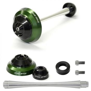 Slider de roda traseira honda cb1000r - verde escuro / preto - Speed style Menor preço em Slider de roda traseira honda cb1000r - verde escuro / preto - Speed style