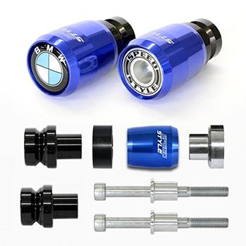 Slider Dianteiro Bmw K1300r - Azul - Speed style Menor preço em Slider Dianteiro Bmw K1300r - Azul - Speed style