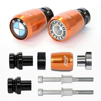 Slider Dianteiro Bmw K1300r - Laranja - Speed style Menor preço em Slider Dianteiro Bmw K1300r - Laranja - Speed style