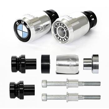 Slider Dianteiro Bmw K1300r - Prata - Speed style Menor preço em Slider Dianteiro Bmw K1300r - Prata - Speed style