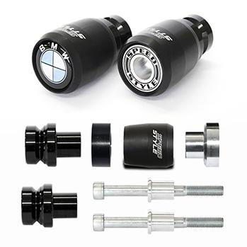 Slider Dianteiro Bmw K1300r - Preto Fosco - Speed style Menor preço em Slider Dianteiro Bmw K1300r - Preto Fosco - Speed style