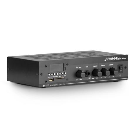 SLIM1800APP G2 Frahm - Amplificador Com Bluetooth, USB/SD/FM Menor preço em SLIM1800APP G2 Frahm - Amplificador Com Bluetooth, USB/SD/FM