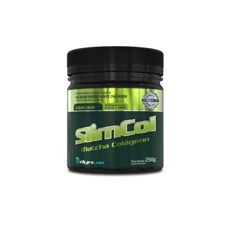 SLIMCOL MATCHÁ - SABOR LIMÃO - COLÁGENO HIDROLISADO 250g - Dyn lab Menor preço em SLIMCOL MATCHÁ - SABOR LIMÃO - COLÁGENO HIDROLISADO 250g - Dyn lab