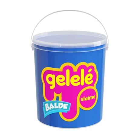 Slime Gelelé Balde Tradicional 470G Azul - Doce Brinquedo Menor preço em Slime Gelelé Balde Tradicional 470G Azul - Doce Brinquedo