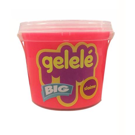 Slime Gelelé Big Balde 2KG Rosa Claro - Doce Brinquedo Menor preço em Slime Gelelé Big Balde 2KG Rosa Claro - Doce Brinquedo