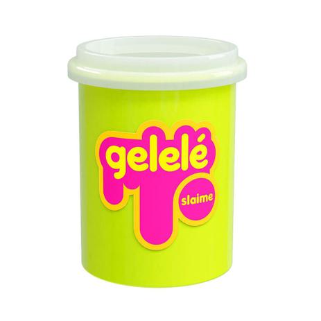 Slime Gelelé Pote Tradicional 152G Amarelo - Doce Brinquedo Menor preço em Slime Gelelé Pote Tradicional 152G Amarelo - Doce Brinquedo