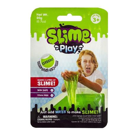 Slime Play Sachê 20gr Verde Sunny Menor preço em Slime Play Sachê 20gr Verde Sunny