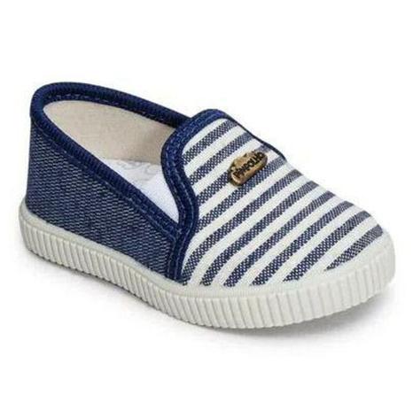 Slip Infantil Menino Azul Marinho Pimpolho Tamanho 19 - Slipper / Slip On  Infantil - Magazine Luiza
