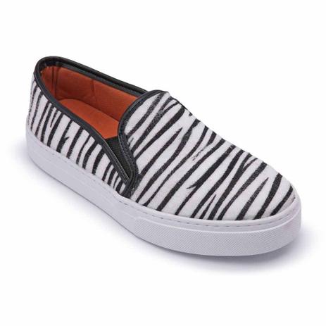 slip on feminino estampado