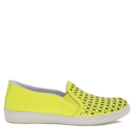 Tênis Marina Mello Slip On Animal Camel em Promoção | Ofertas na Americanas