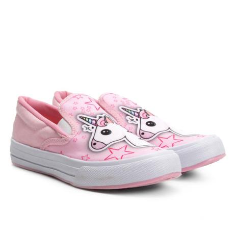 slip on infantil unicornio