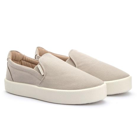 slip on feminino cinza