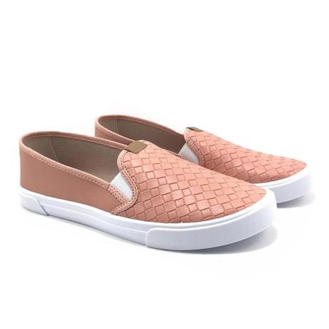 slip on moleca rosa