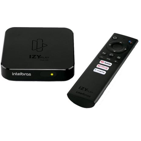 Smart Box Intelbras Izy Play Android, HDMI, Bluetooth 4.2, Wi-Fi, Preto Menor preço em Smart Box Intelbras Izy Play Android, HDMI, Bluetooth 4.2, Wi-Fi, Preto