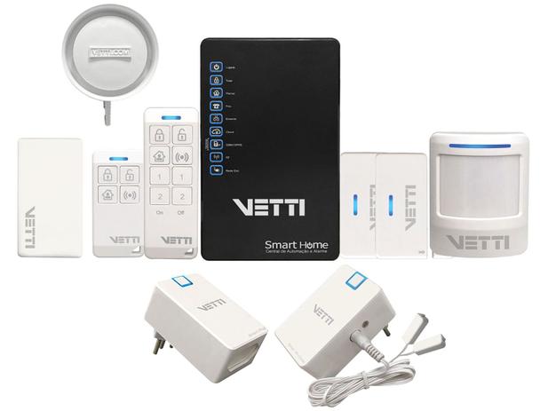 Smart Home Kit Sistema de Automação e Alarme - 7300777 Vetti Controle pelo Aplicativo de Celular Menor preço em Smart Home Kit Sistema de Automação e Alarme - 7300777 Vetti Controle pelo Aplicativo de Celular