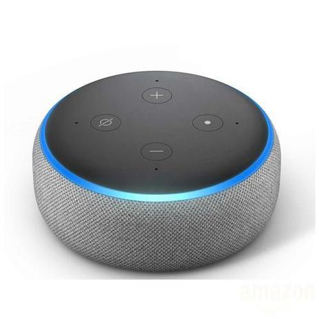 Smart Speaker Amazon com Alexa Cinza - ECHO DOT é boa?