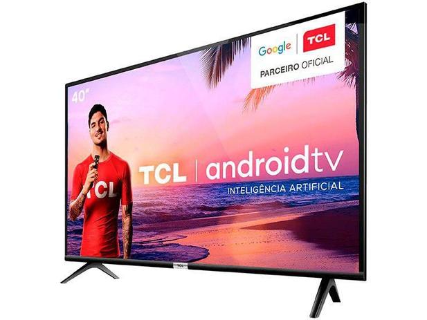 Smart TV 40” Full HD LED TCL 40S6500 Android - Wi-Fi HDR Inteligência Artificial 2 HDMI USB