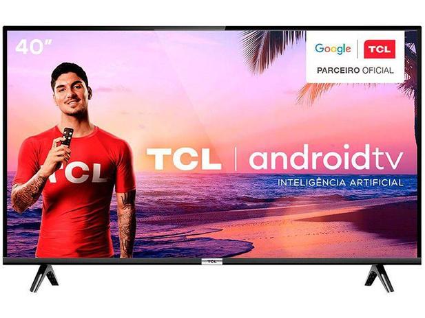 Smart TV 40” Full HD LED TCL 40S6500 Android - Wi-Fi HDR Inteligência Artificial 2 HDMI USB