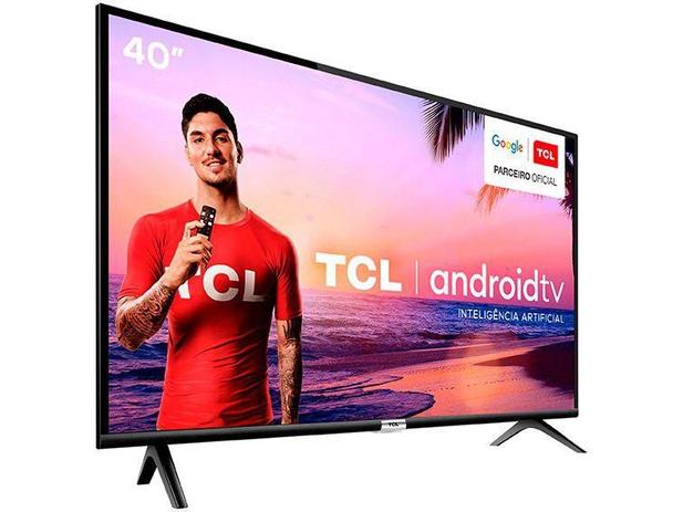 Smart TV 40” Full HD LED TCL 40S6500 Android - Wi-Fi HDR Inteligência Artificial 2 HDMI USB