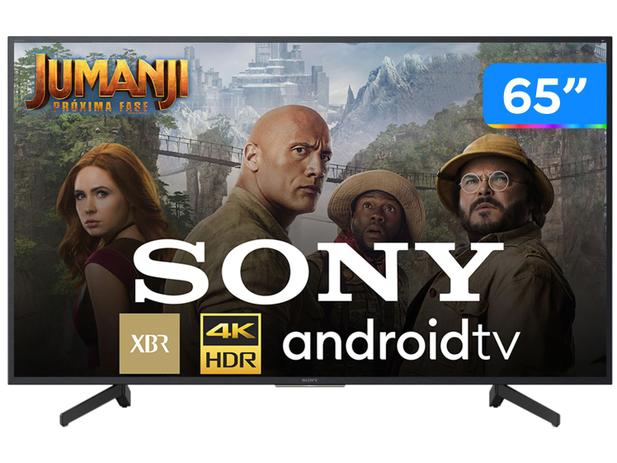 Smart TV 4K LED 65” Sony XBR-65X805G Android Wi-Fi - HDR Inteligência Artificial Conversor Digital Menor preço em Smart TV 4K LED 65” Sony XBR-65X805G Android Wi-Fi - HDR Inteligência Artificial Conversor Digital