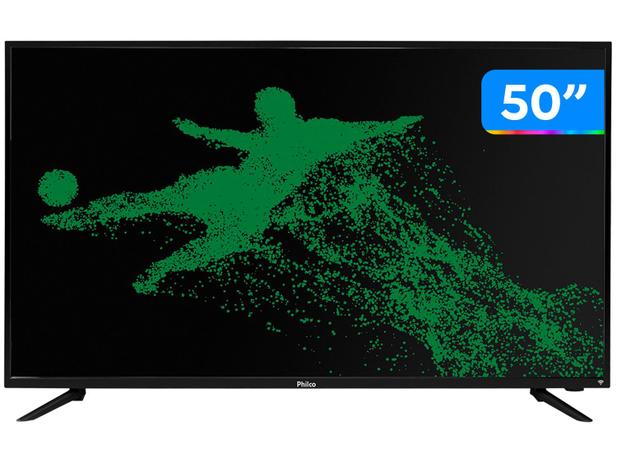 Smart TV 50” Full HD LED Philco PH50A17DSGWA - Android Wi-Fi 3 HDMI 2 USB