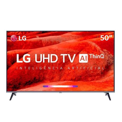 Smart Tv 50 Led Uhd 4k Lg Hdmi Usb Wi Fi Bluetooth Hdr 50um751c0sb Smart Tv Magazine Luiza