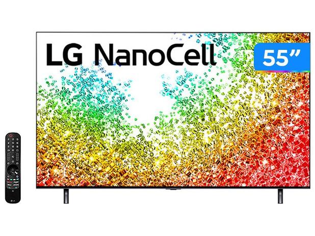 Smart TV 55” 8K UHD Nanocell LG 55NANO95 - 60Hz Wi-Fi e Bluetooth Alexa 3 HDMI 2 USB Menor preço em Smart TV 55” 8K UHD Nanocell LG 55NANO95 - 60Hz Wi-Fi e Bluetooth Alexa 3 HDMI 2 USB