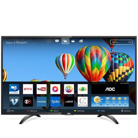 Smart TV AOC ROKU LED HD 32" 32S5195/78G Menor preço em Smart TV AOC ROKU LED HD 32" 32S5195/78G