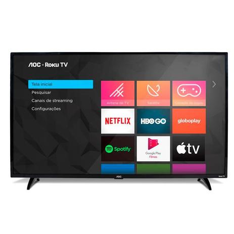Smart TV AOC Roku TV LED Full HD 43 Polegadas S5195 com Wifi Integrado Roku Mobile Netflix Entradas HDMI e USB é ruim? Smart TV AOC Roku TV LED Full HD 43 Polegadas S5195 com Wifi Integrado Roku Mobile Netflix Entradas HDMI e USB é boa?