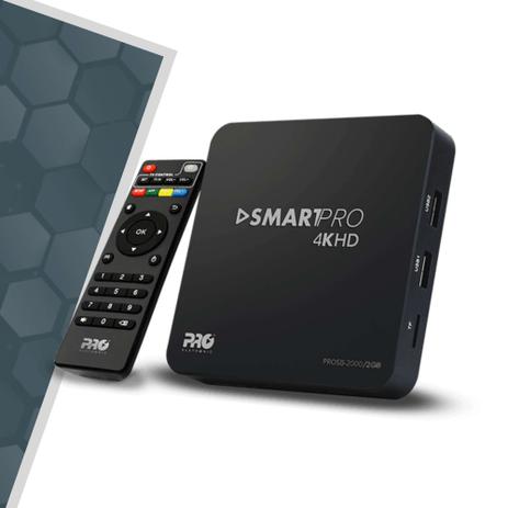 Smart TV Box ProEletronic SmartPRO Wifi 4K 2GB RAM 8GB PROSB-2000 Menor preço em Smart TV Box ProEletronic SmartPRO Wifi 4K 2GB RAM 8GB PROSB-2000