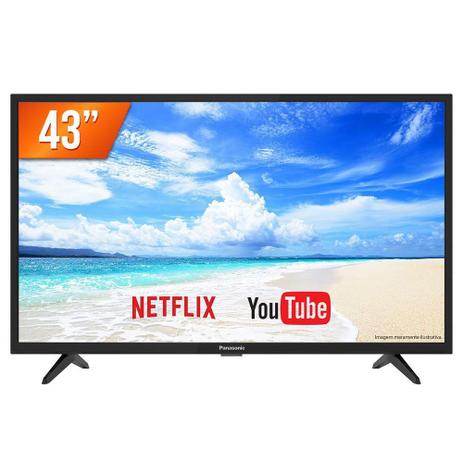 Smart TV LCD LED 43 Panasonic TC-43FS500B Full HD com 2 USB e 2 HDMI. Menor preço em Smart TV LCD LED 43 Panasonic TC-43FS500B Full HD com 2 USB e 2 HDMI.