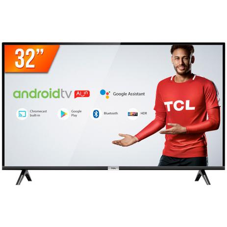 Smart TV LED 32 HD TCL 32S6500S 2 HDMI 1 USB Android OS Wi-Fi