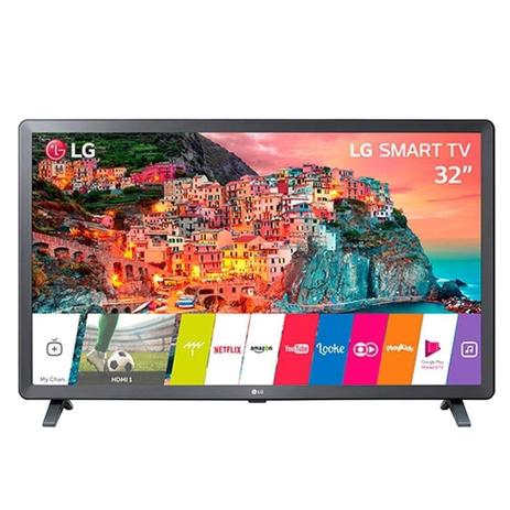 Smart TV LED 32" LG 32LK615BPSB HD com Wi-fi, 2 USB, 2 HDMI, WebOS 4.0 e Time Machine