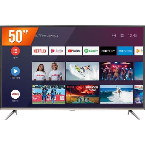 Smart TV LED 50" Ultra HD 4K Semp 50SK8300 3 HDMI 2 USB