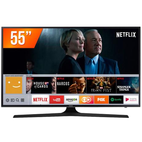 Smart TV LED 55 UHD 4k Samsung MU6100 3 HDMI 2 USB Wi-Fi Integrado Conversor Digital Menor preço em Smart TV LED 55 UHD 4k Samsung MU6100 3 HDMI 2 USB Wi-Fi Integrado Conversor Digital