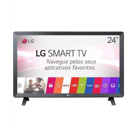 Smart Tv Monitor Lg 24 Pol Led Tl520s Webos 3.5 Dtv Bivolt