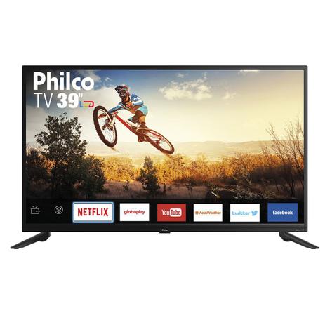 Smart TV Philco Led 39” PTV39E60SN Menor preço em Smart TV Philco Led 39” PTV39E60SN