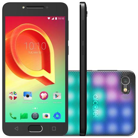 Smartphone Alcatel A5 LED 5085J 16GB Dual Chip 4G 5,2” Câmera 16MP e Selfie 8MP Android 6.0 Prata Menor preço em Smartphone Alcatel A5 LED 5085J 16GB Dual Chip 4G 5,2” Câmera 16MP e Selfie 8MP Android 6.0 Prata