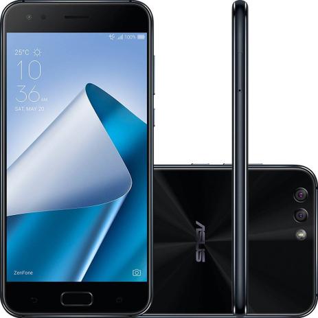 Smartphone asus zenfone 4 ze554kl 6gb ram 64gb preto Menor preço em Smartphone asus zenfone 4 ze554kl 6gb ram 64gb preto