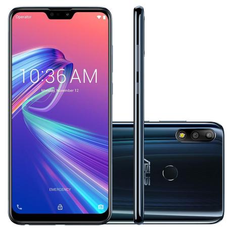 Smartphone Asus ZenFone Max Pro M2 Dual 64GB Black Saphire Menor preço em Smartphone Asus ZenFone Max Pro M2 Dual 64GB Black Saphire