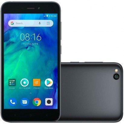 Menor preço em Smartphone celular redmi go 8gb preto dual sim 1gb ram 8mp android 8.1