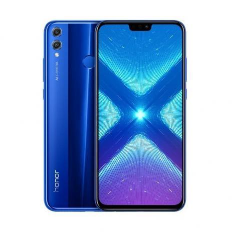 Smartphone Huawei Honor 8X Dual Sim 64GB Azul Menor preço em Smartphone Huawei Honor 8X Dual Sim 64GB Azul