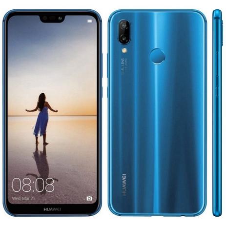 Smartphone huawei p20 lite ane-lx3 4ram 32gb lte dual azul Menor preço em Smartphone huawei p20 lite ane-lx3 4ram 32gb lte dual azul