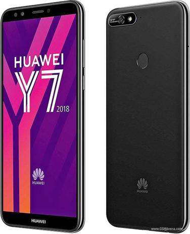 Smartphone Huawei Y7 2018 2GB Ram Tela 5.99 16GB Camera 13MP - Preto Menor preço em Smartphone Huawei Y7 2018 2GB Ram Tela 5.99 16GB Camera 13MP - Preto
