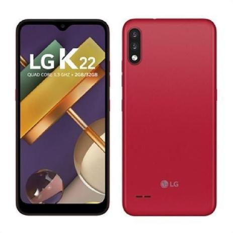 Smartphone k22 vermelho lg Menor preço em Smartphone k22 vermelho lg