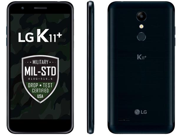 Smartphone LG K11+ 32GB Preto 4G Octa Core - 3GB RAM Tela 5,3” Câm. 13MP + Câm. Selfie 5MP Menor preço em Smartphone LG K11+ 32GB Preto 4G Octa Core - 3GB RAM Tela 5,3” Câm. 13MP + Câm. Selfie 5MP
